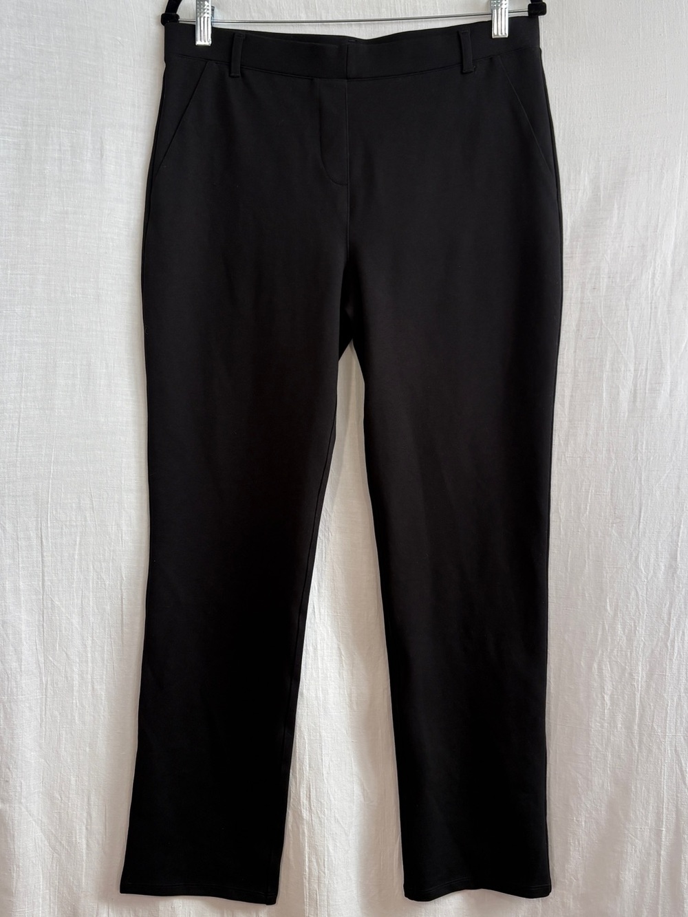 Quince Black Straight-Leg Women’s Pants